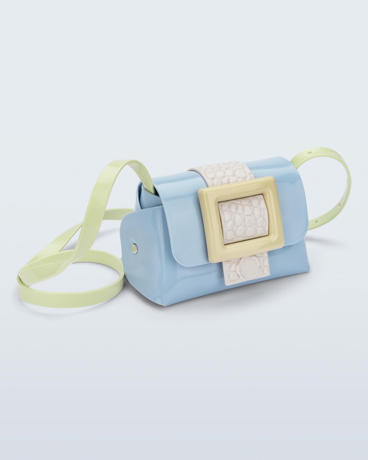Melissa Mini Umhängetasche Schnalle Viktor & Rolf Blau